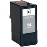 Cartus LEXMARK 14, compatibil, Black, Inkjet